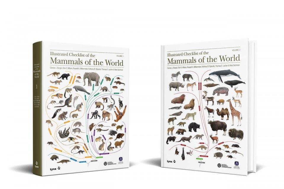 Illustrated checklist of the Mammals of the world – 2 bindsværk