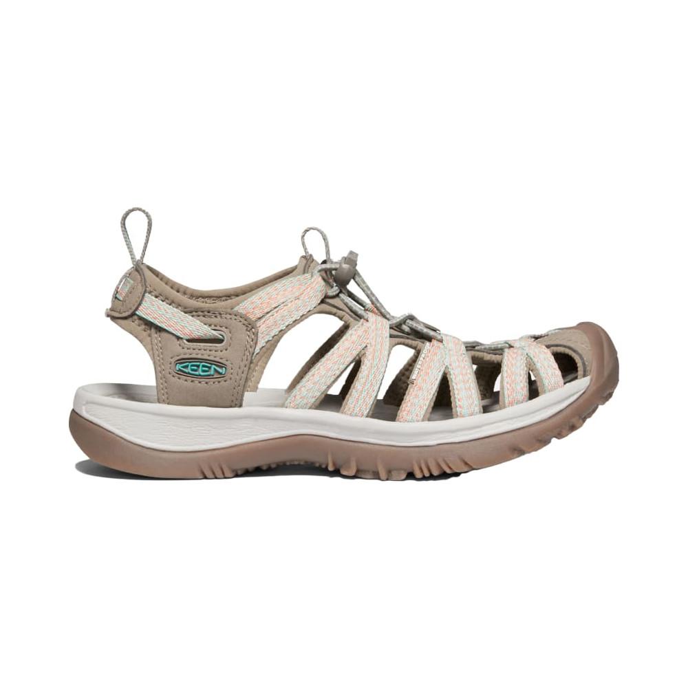 Keen Womens Whisper Taupe/Coral Sandal