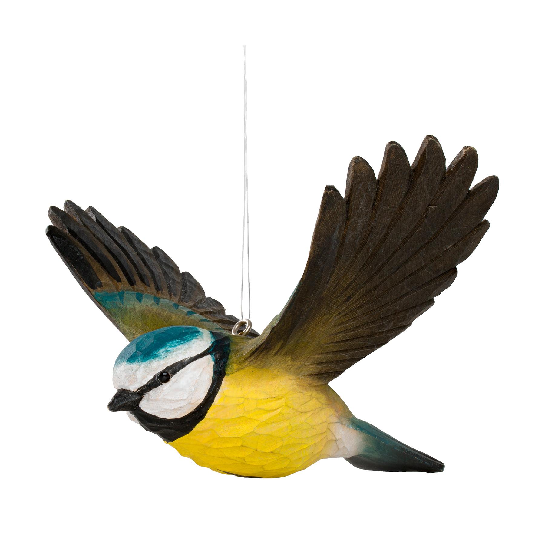 Wildlife Garden Decobird Flyvende blåmejse dekorationsfugl